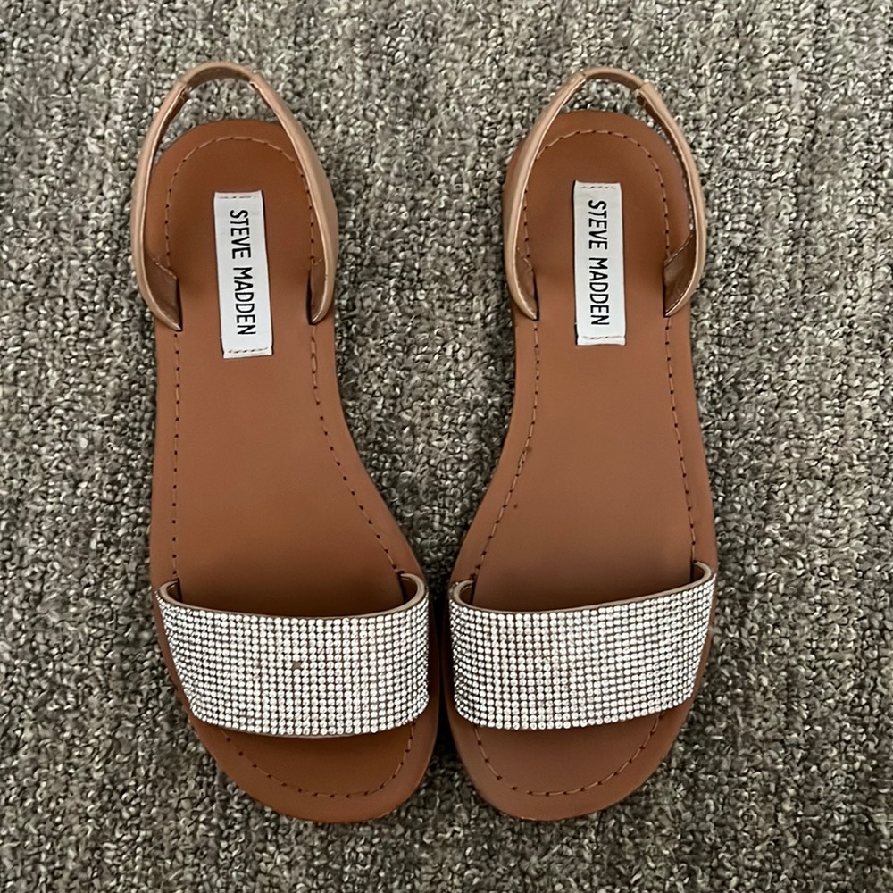 Steve Madden Rhinestone Flats